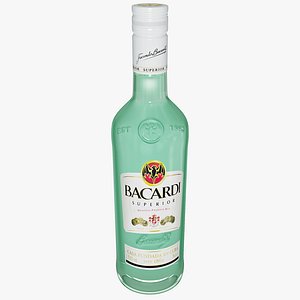 Bacardi Bottle of Rum