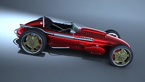 Sport roadster on lotus7caterham 3D model