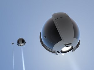 recognition drone class 3d c4d
