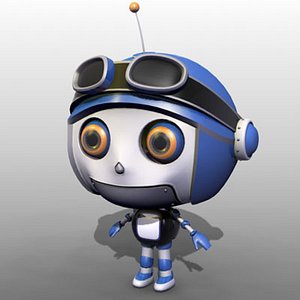 3d model cartoon robot