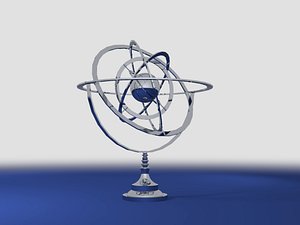 free fbx mode armillary sphere