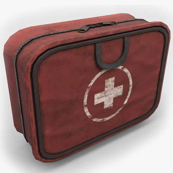 Medkit Low Poly 3D model