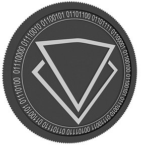 universalenergychain black coin 3D model