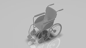 3D Wheelchair model