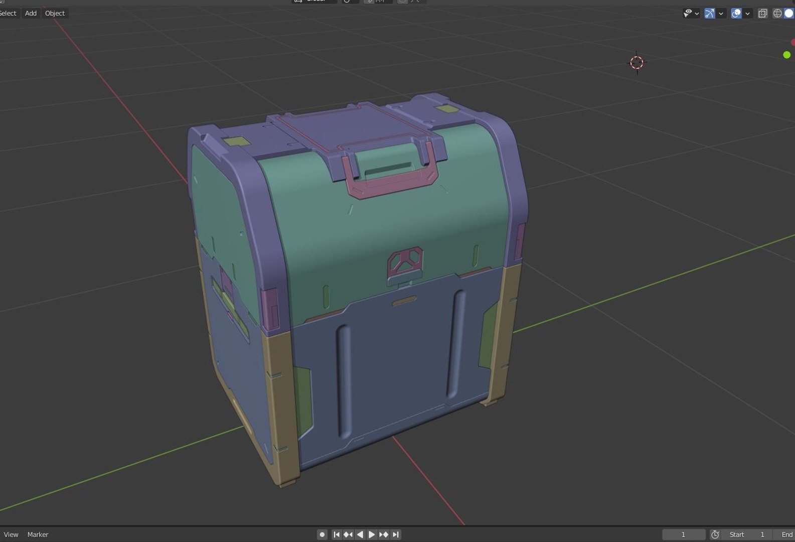3D Model Sci-Fi Case - TurboSquid 2035057