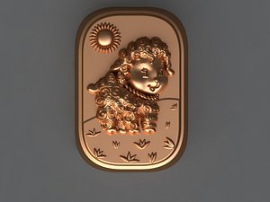 sheep mold hand 3D model