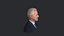 Prezydent Bill Clinton - Realistyczny gotowy model głowy popiersia 3D