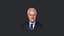 Prezydent Bill Clinton - Realistyczny gotowy model głowy popiersia 3D