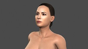 3D rigged man woman