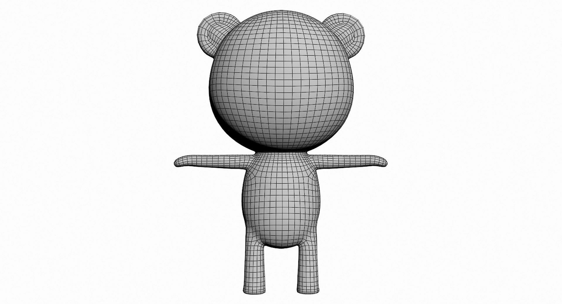 Cartoon toon bear 3D model - TurboSquid 1399847