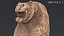 3D Hittite Lion Statue model