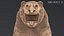 3D Hittite Lion Statue model