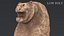 3D Hittite Lion Statue model