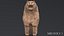 3D Hittite Lion Statue model