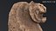 3D Hittite Lion Statue model