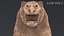 3D Hittite Lion Statue model