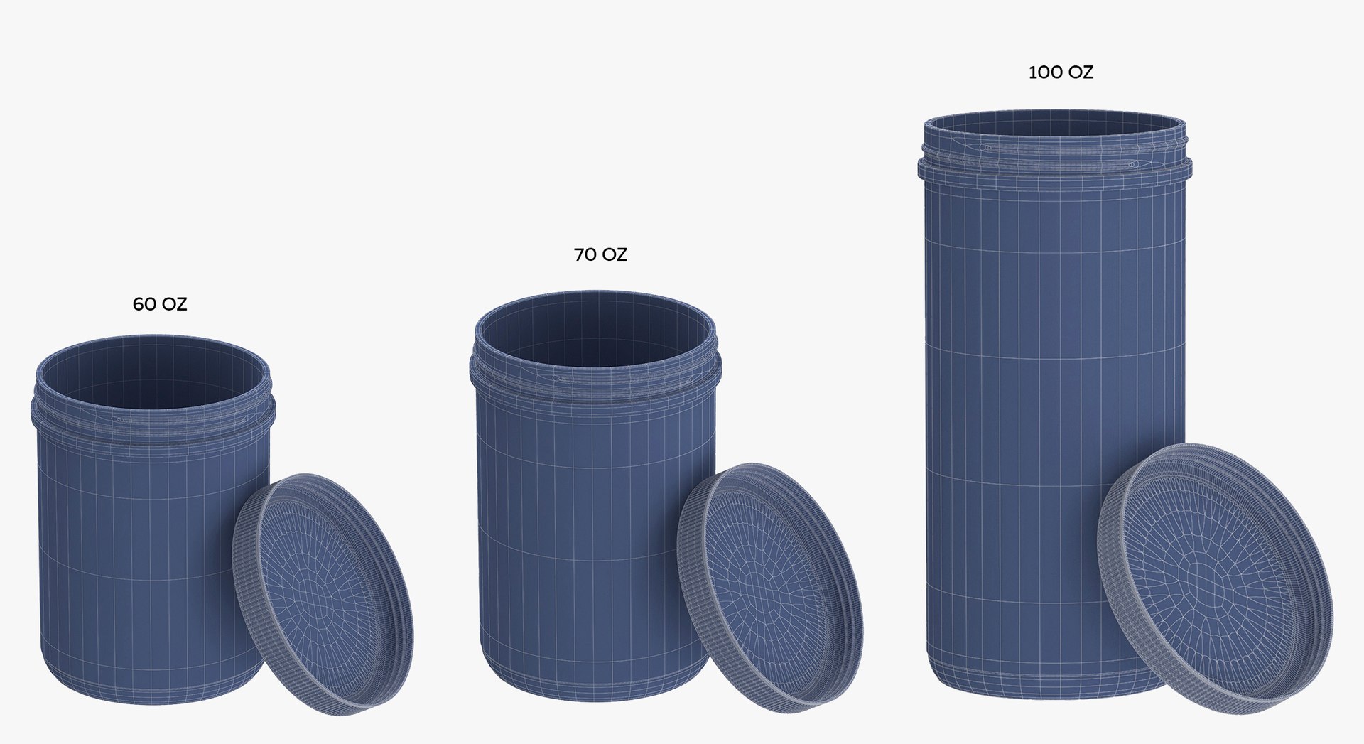3D White Plastic Jars Collection Open 01 - 15 models https://p.turbosquid.com/ts-thumb/Gj/SWI1J5/7b/11o/jpg/1648035003/1920x1080/fit_q87/5bf8a2c85d5902f26796889e1a8ec0e3891a5091/11o.jpg