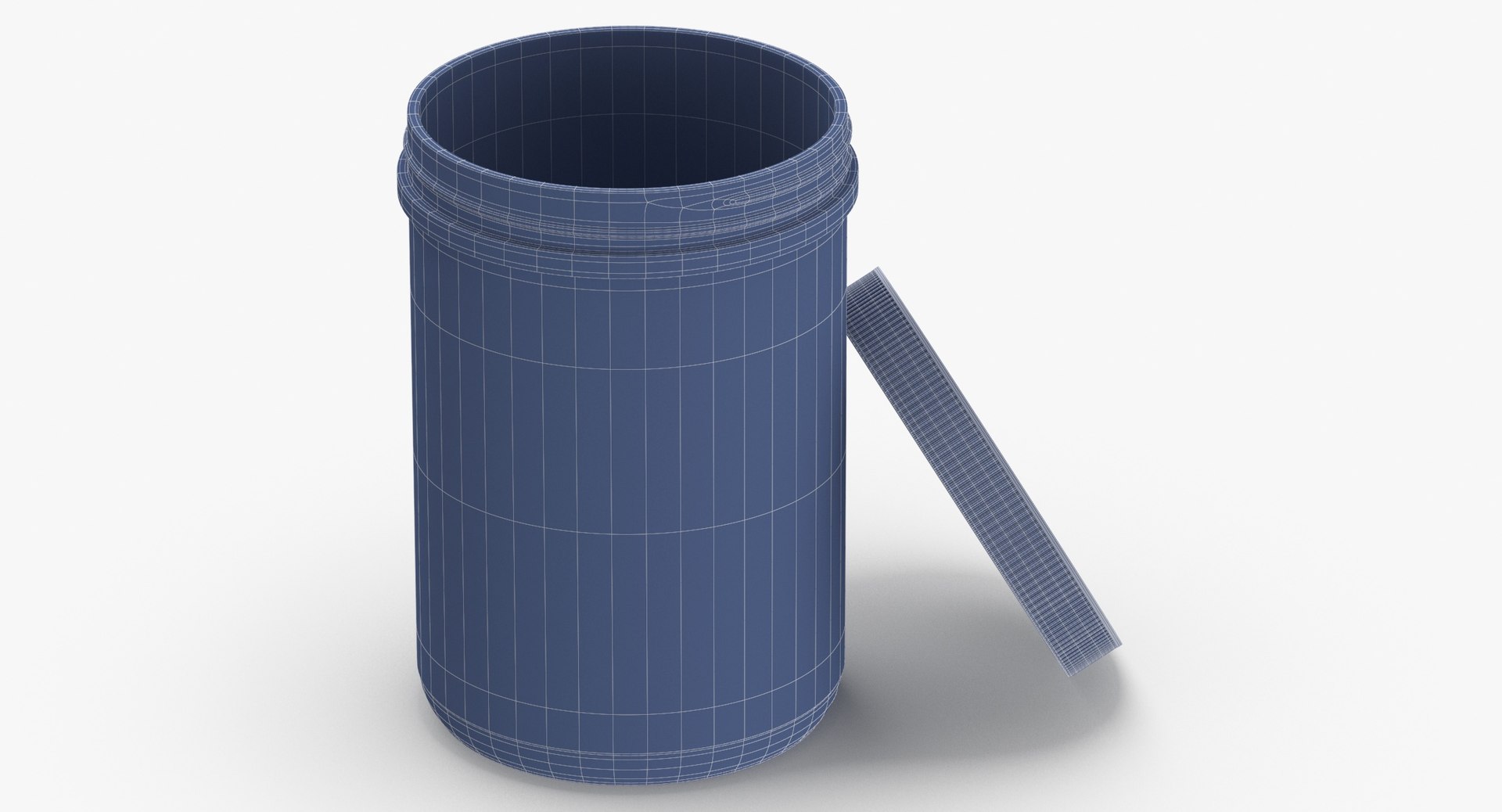 3D White Plastic Jars Collection Open 01 - 15 models https://p.turbosquid.com/ts-thumb/Gj/SWI1J5/Ls/plastic_jar_wide_mouth_straight_sided_70oz_open_white_wireframe_0003/jpg/1648035100/1920x1080/fit_q87/7b49d4bd489fb94426b151b0cee9f062b883fca8/plastic_jar_wide_mouth_straight_sided_70oz_open_white_wireframe_0003.jpg