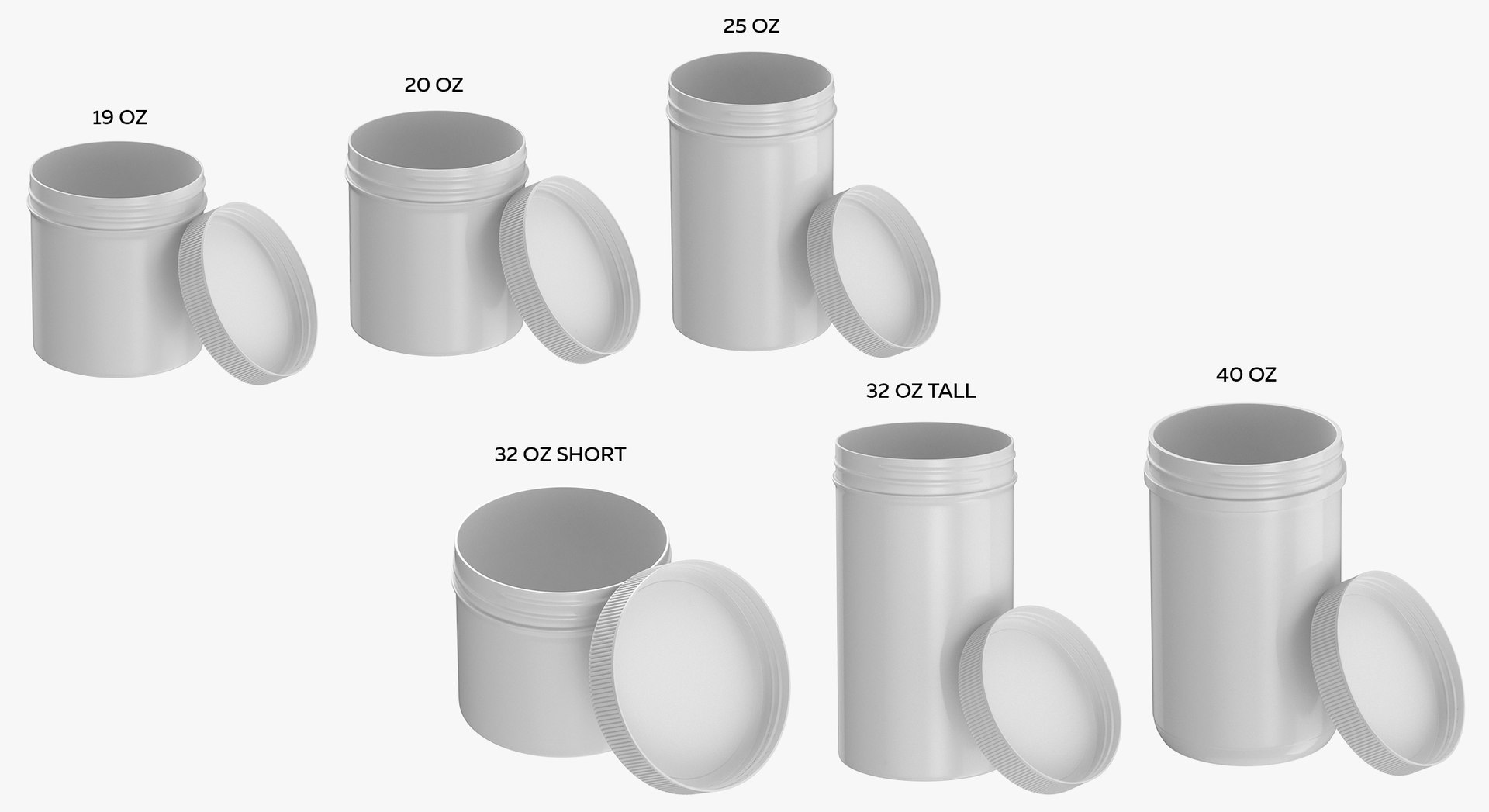 3D White Plastic Jars Collection Open 01 - 15 models https://p.turbosquid.com/ts-thumb/Gj/SWI1J5/QB/7m/jpg/1648033819/1920x1080/fit_q87/0dad3b4a805c379f63b40c780d2b2d3c102fb590/7m.jpg