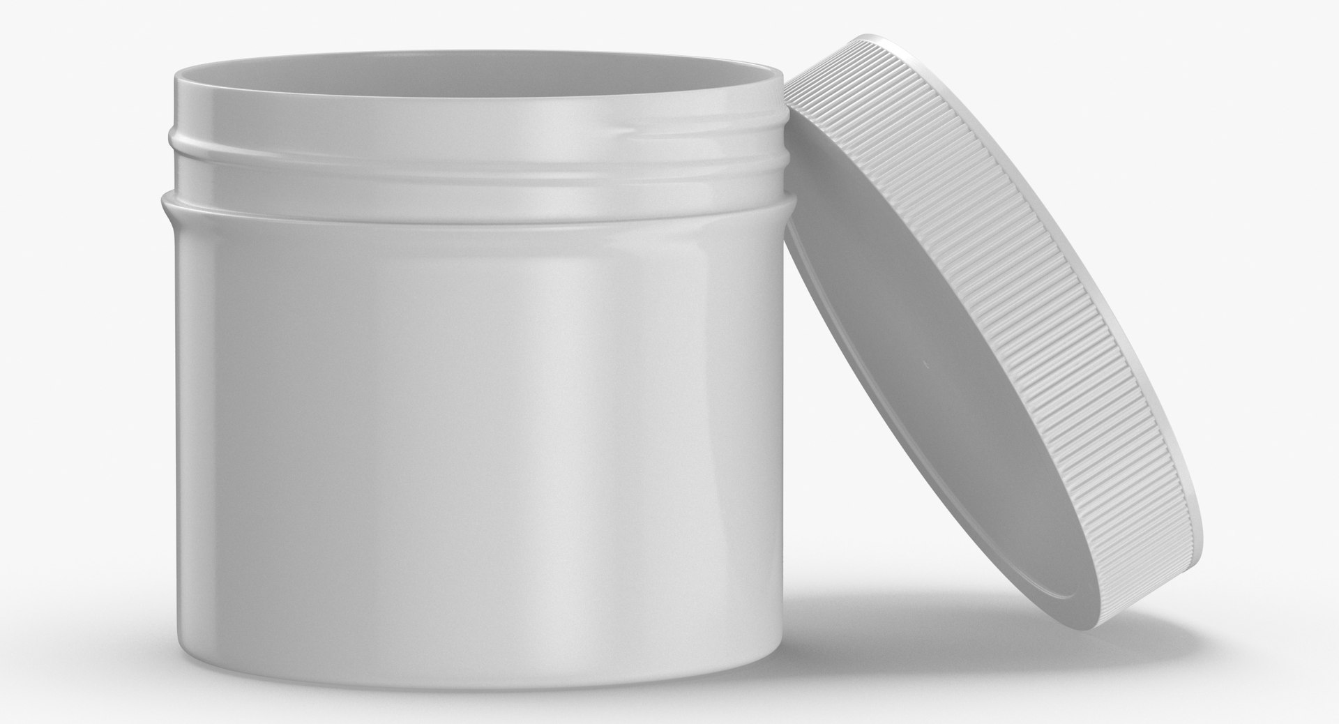 3D White Plastic Jars Collection Open 01 - 15 models https://p.turbosquid.com/ts-thumb/Gj/SWI1J5/dO/plastic_jar_wide_mouth_straight_sided_4oz_open_white_thumbnail_0003/jpg/1648034864/1920x1080/fit_q87/4667c5b4962ee15a220ab8485bbf9b5c414ea687/plastic_jar_wide_mouth_straight_sided_4oz_open_white_thumbnail_0003.jpg