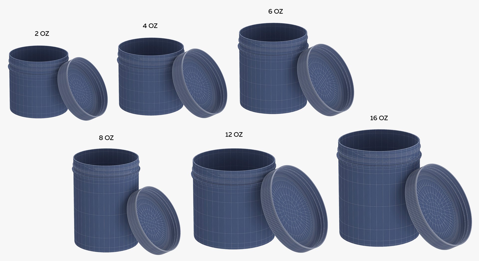 3D White Plastic Jars Collection Open 01 - 15 models https://p.turbosquid.com/ts-thumb/Gj/SWI1J5/my/3o/jpg/1648035002/1920x1080/fit_q87/192e97e0af2c849235f0d3520b79744627286bc6/3o.jpg