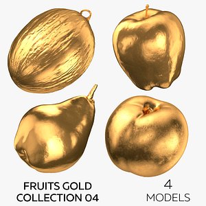 3D Fruits Gold Collection 04 - 4