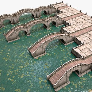 3D Bridges and Modular Embankment Pack