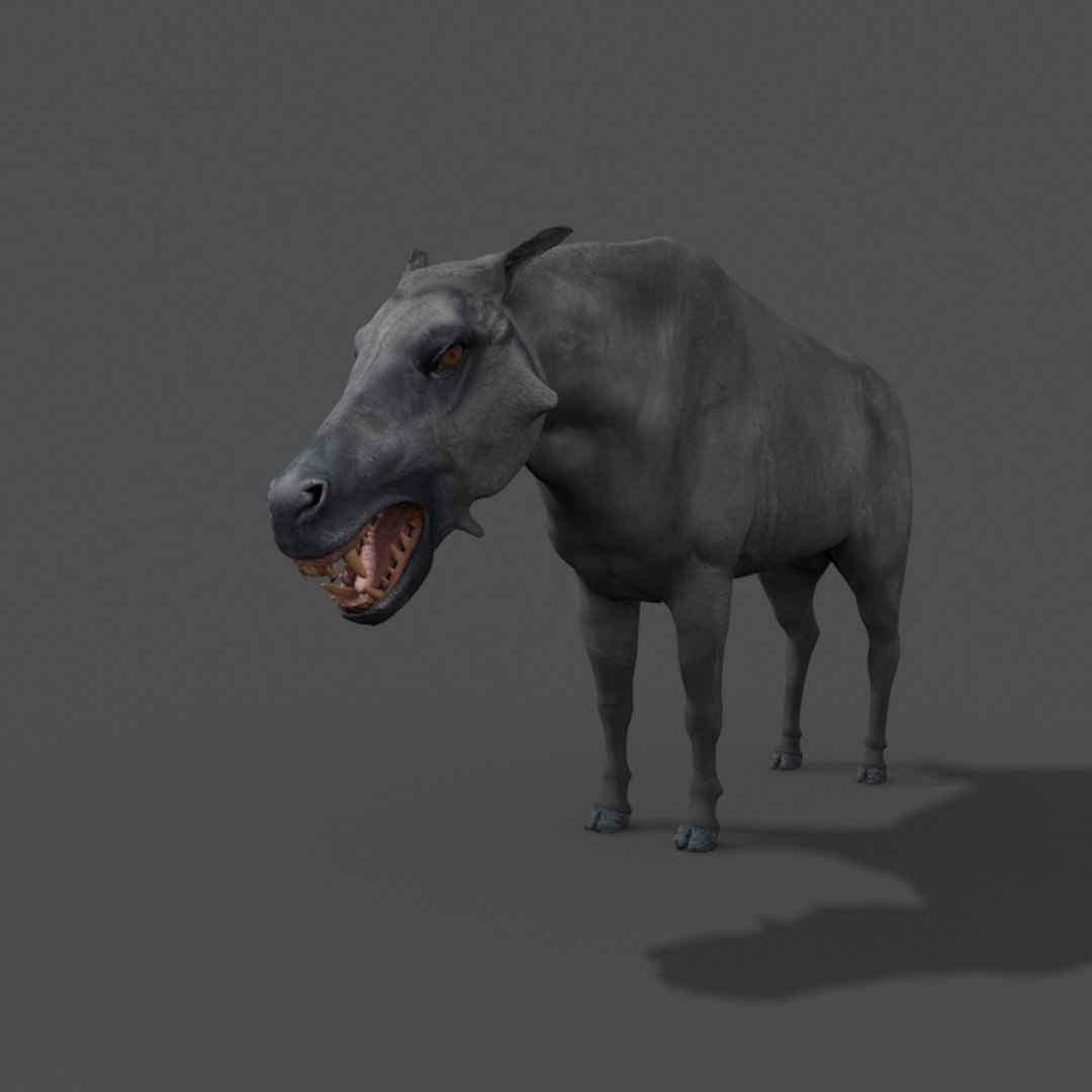 3D Hell Pig - Daeodon Model - TurboSquid 1363097