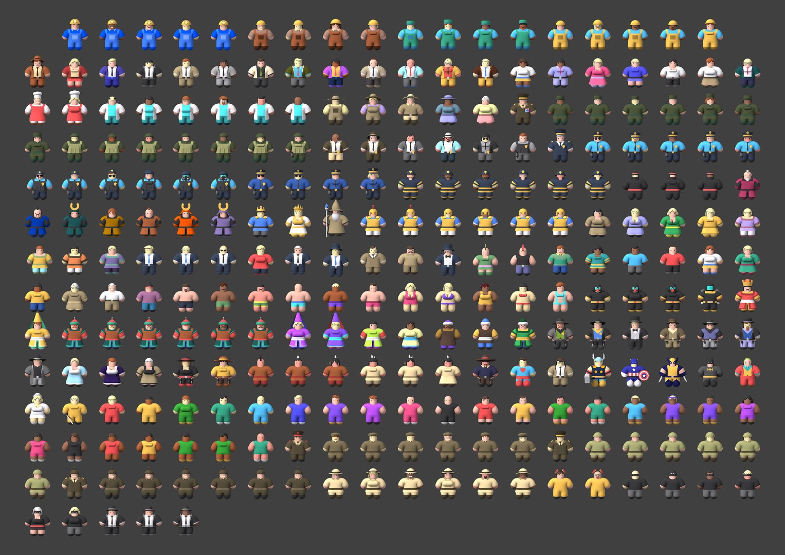 3D Stick Style 02 Model - TurboSquid 1609517