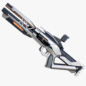 Sci-Fi Railgun Heavy Weapon 04