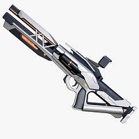 Sci-Fi Railgun Heavy Weapon 04