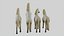 Caballo en 4 poses