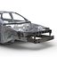 Car Frame 4 Rigged for Blender