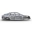 Car Frame 4 Rigged for Blender