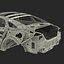 Car Frame 4 Rigged for Blender
