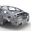 Car Frame 4 Rigged for Blender