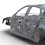 Car Frame 4 Rigged for Blender