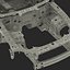 Car Frame 4 Rigged for Blender