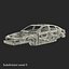 Car Frame 4 Rigged for Blender