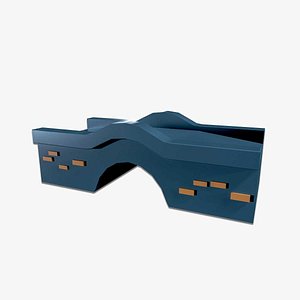 Low Poly Bridge - Cartoonish Bridge
