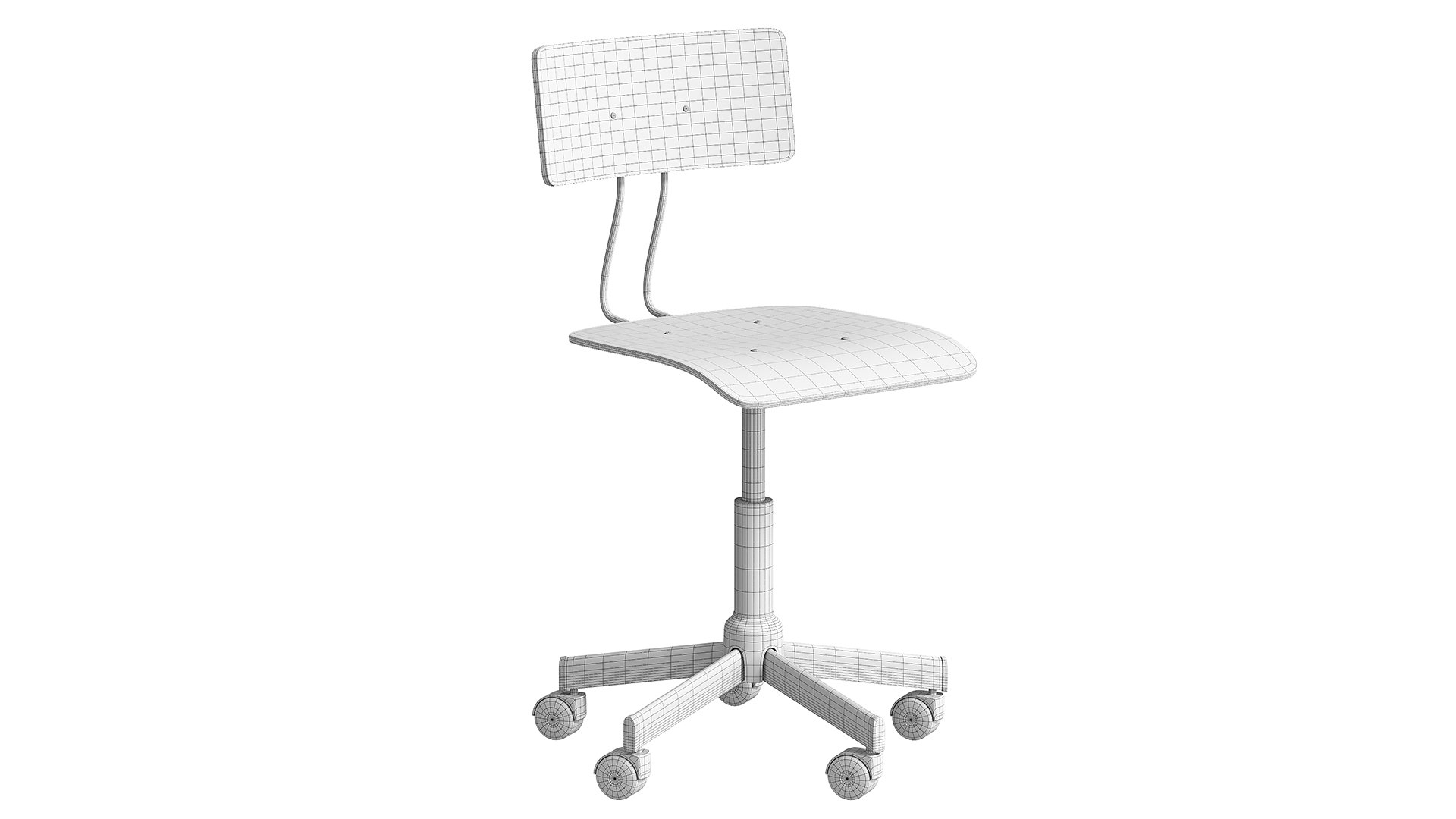 3D Model Work Chair By MARA - TurboSquid 2200036