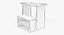 realistic step ladder stool 3d 3ds