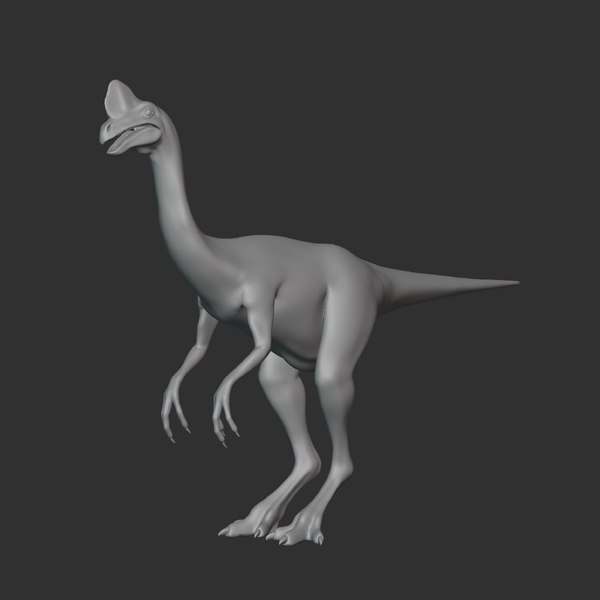 Oviraptor Basemesh Low Poly Model 3D - TurboSquid 1994710