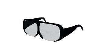 3D Safety Glasses model