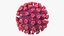 3D coronavirus 2019-ncov sars-cov-2 sars