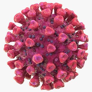 3D coronavirus 2019-ncov sars-cov-2 sars