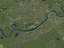 Shreveport Luizjana USA w wymiarach 20 km x 20 km – miasto i tereny miejskie