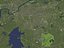 Shreveport Luizjana USA w wymiarach 20 km x 20 km – miasto i tereny miejskie