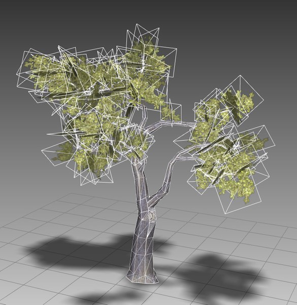 tree branch afghanistan 3d model