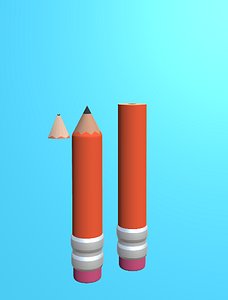 Pencil Pencil Sharpened Pencil Rubbish Ready for games